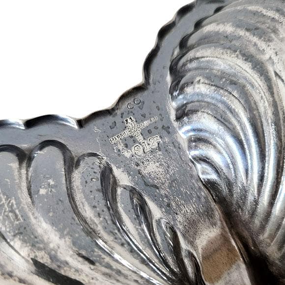 ☆マッピン&ウェッブ 菓子トレイ シルバー 銀器 アンティーク