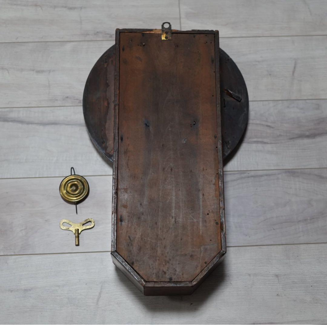 ボンボン時計　柱時計　明治期　大正期　動作品