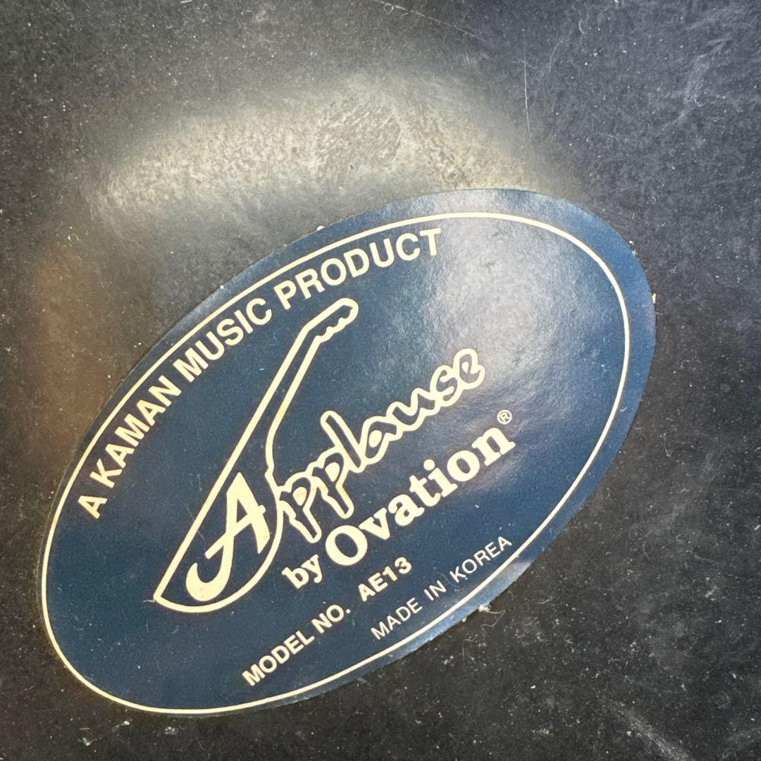 メンテ済 良好 Applause by Ovation AE13 パッシブタイプ - メルカリ