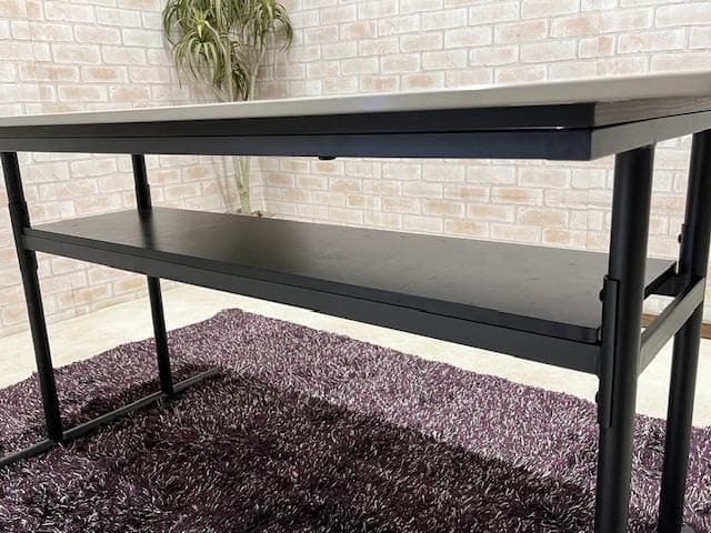 ダイニングテーブルセット　セラミック　４人掛け　WH / LBL　新品