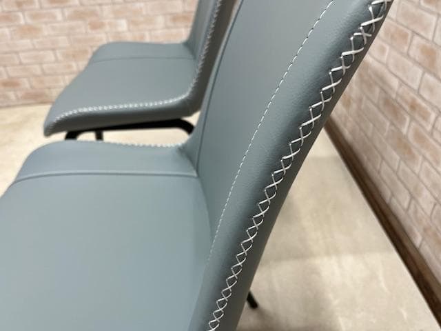 ダイニングテーブルセット　セラミック　４人掛け　WH / LBL　新品