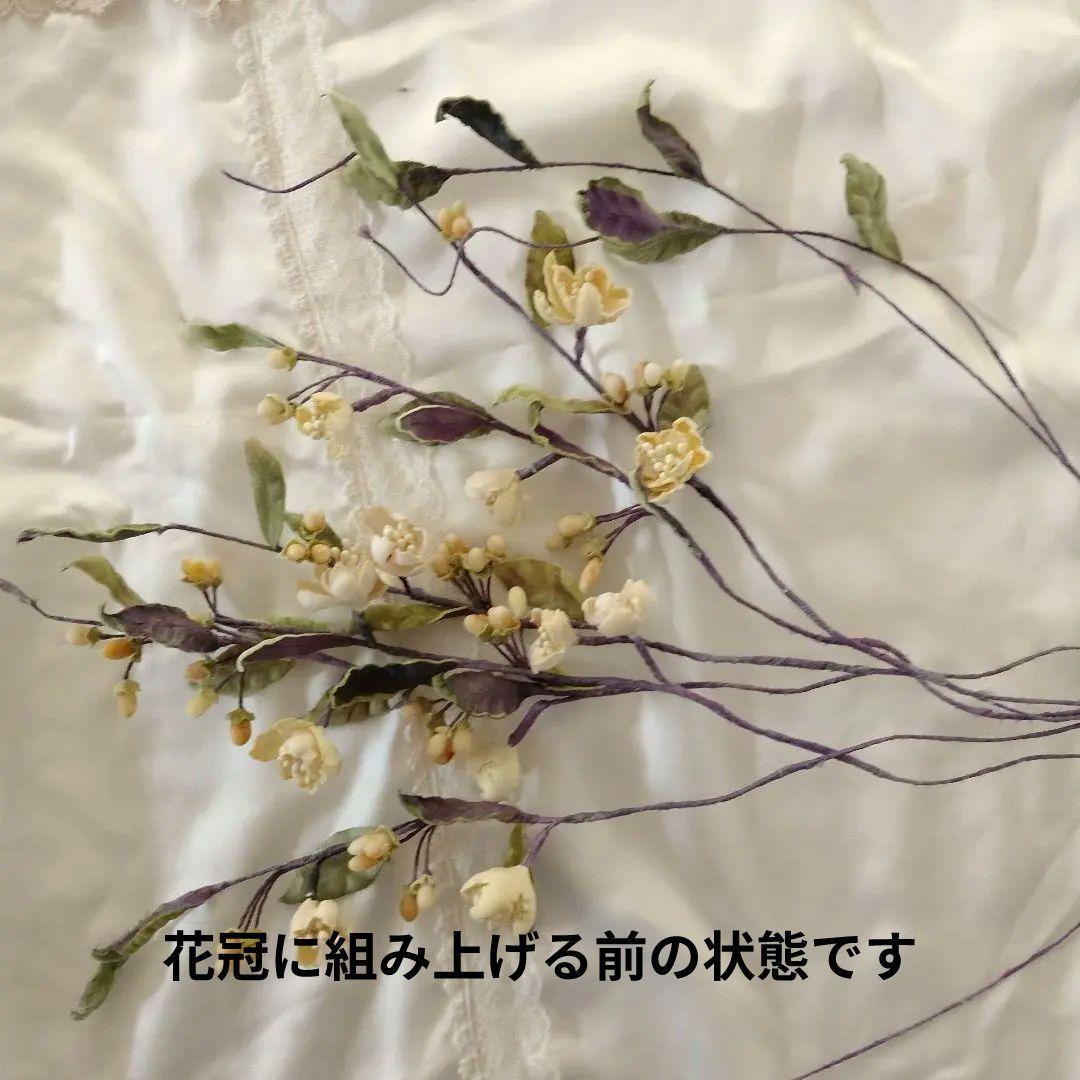 布花作品♡アンティークワックスフラワー