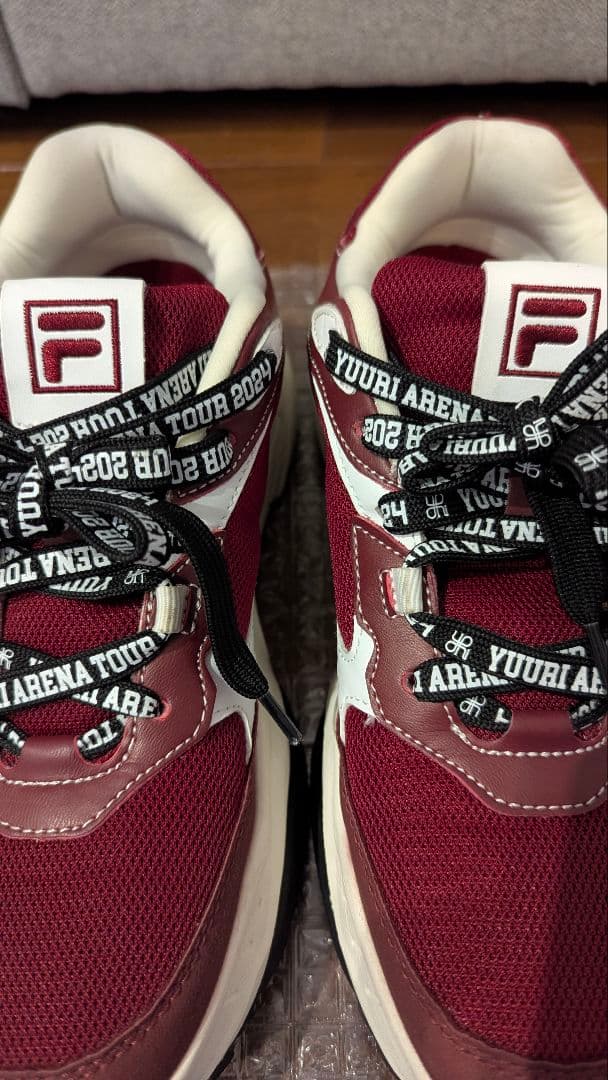 優里コラボスニーカー(FILAAlto3)25.0cm