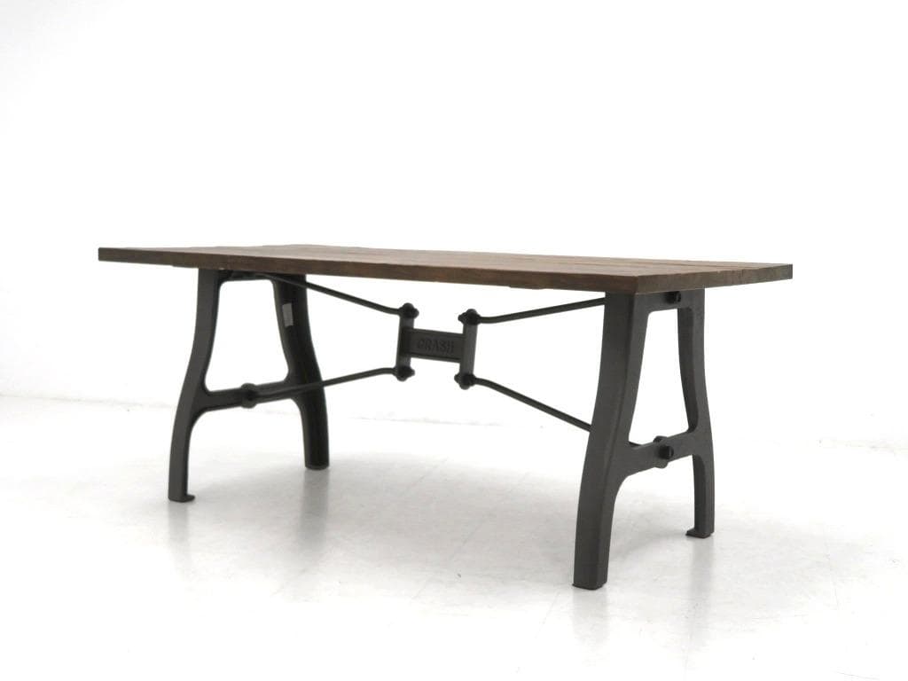 展示品　クラッシュゲート　クランキー　ダイニングテーブル　作業台　無垢材