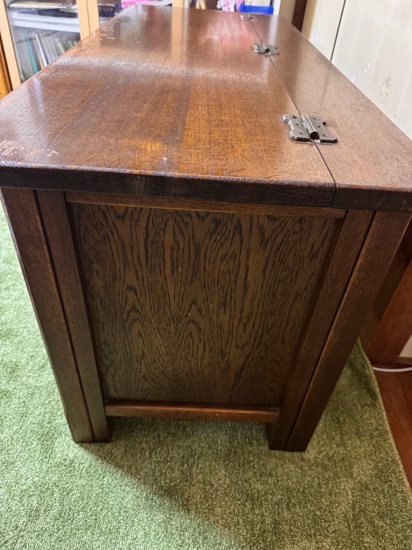 貴重】solid furniture OAK ブランケットボックス トランク