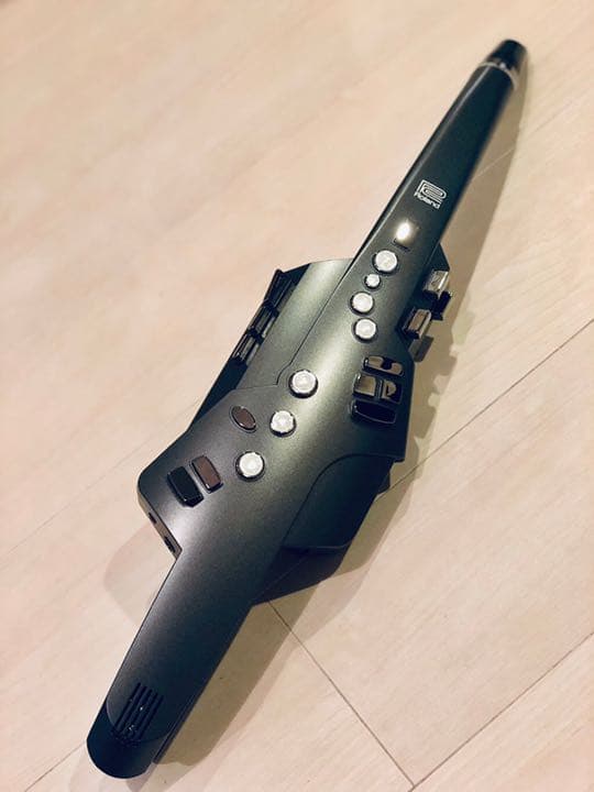 【スタンド・ストラップ付】エアロフォン ae-10 グラファイトブラック