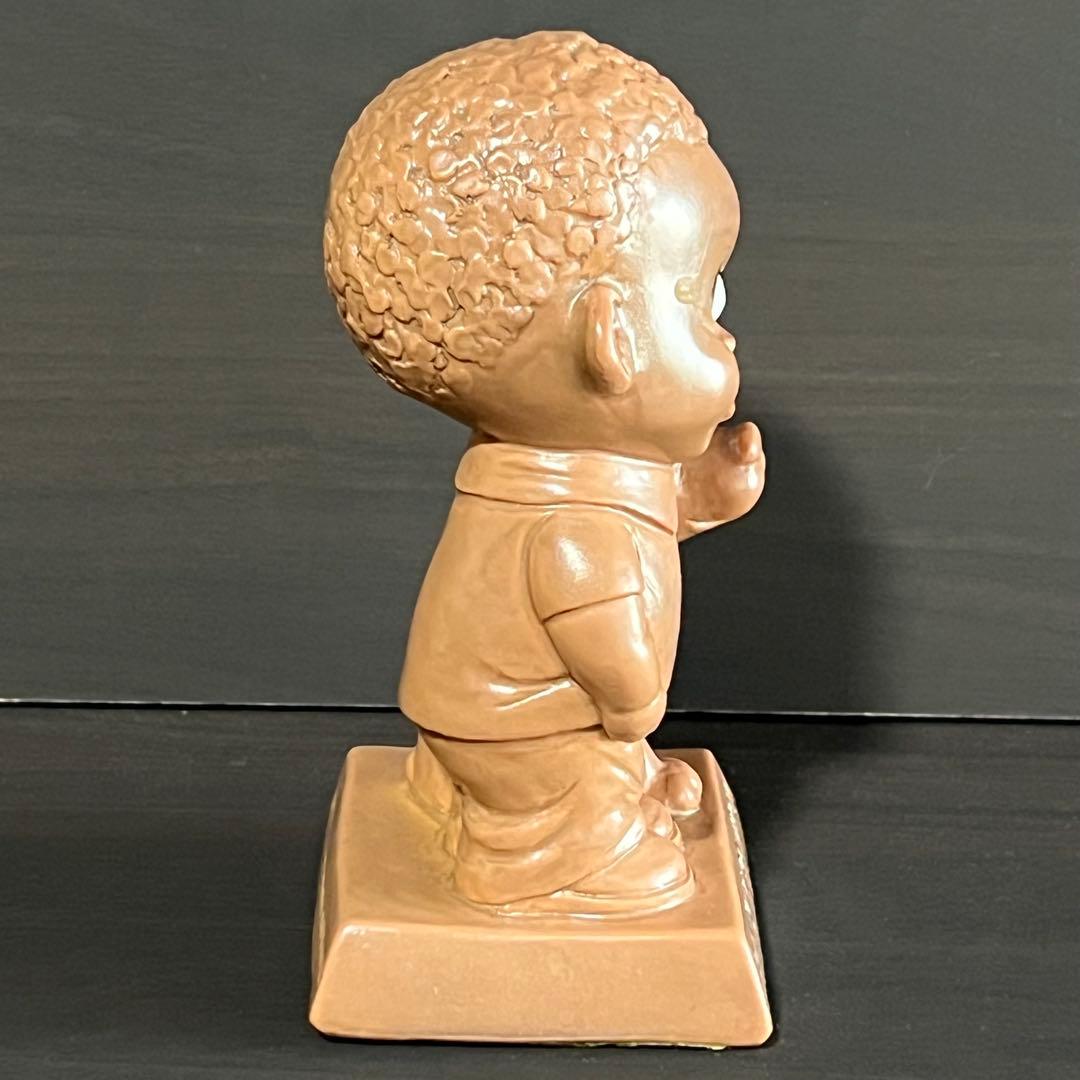 70s ビンテージ メッセージドール BLACK IS BEAUTIFUL 黒人