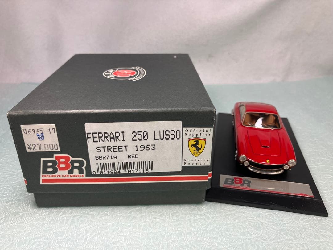 BBR フェラーリ250 ルッソ　ストリート　1963年　レッド