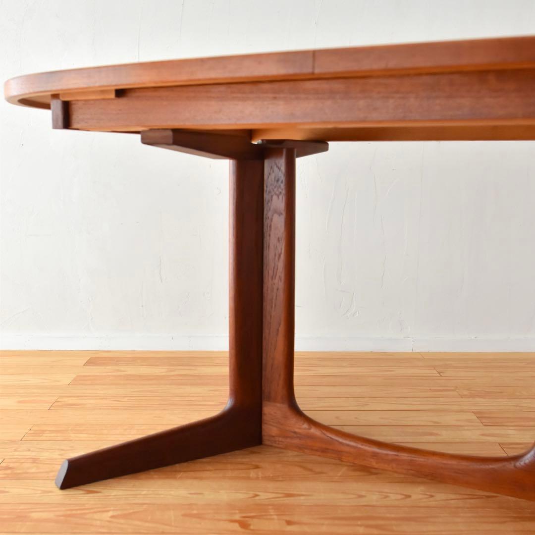 デンマーク　エクステンションテーブル　gudme møbelfabrik チーク