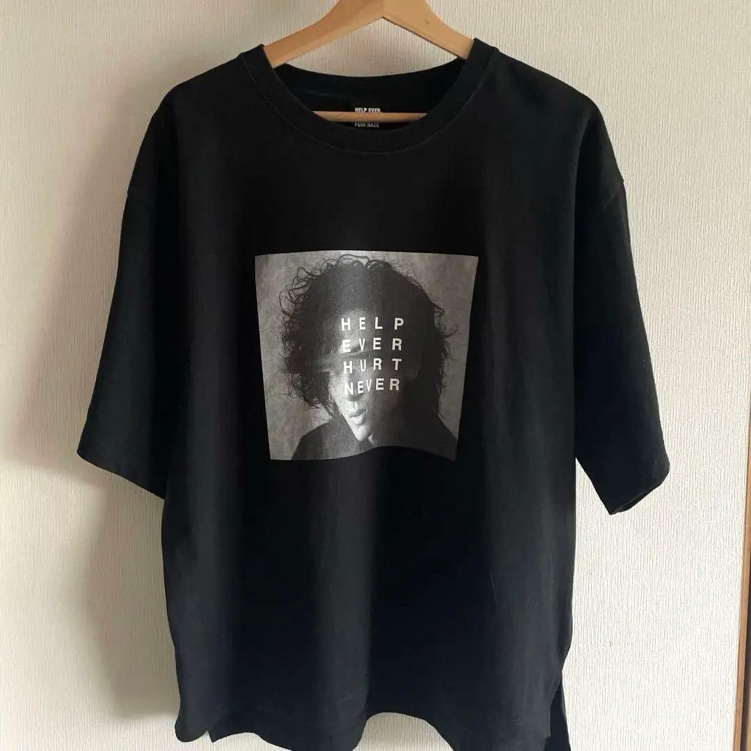 藤井風“HELP EVER ARENA TOUR” S 長袖Tシャツ 白 藤井風 Fujiikaze Tシャツ