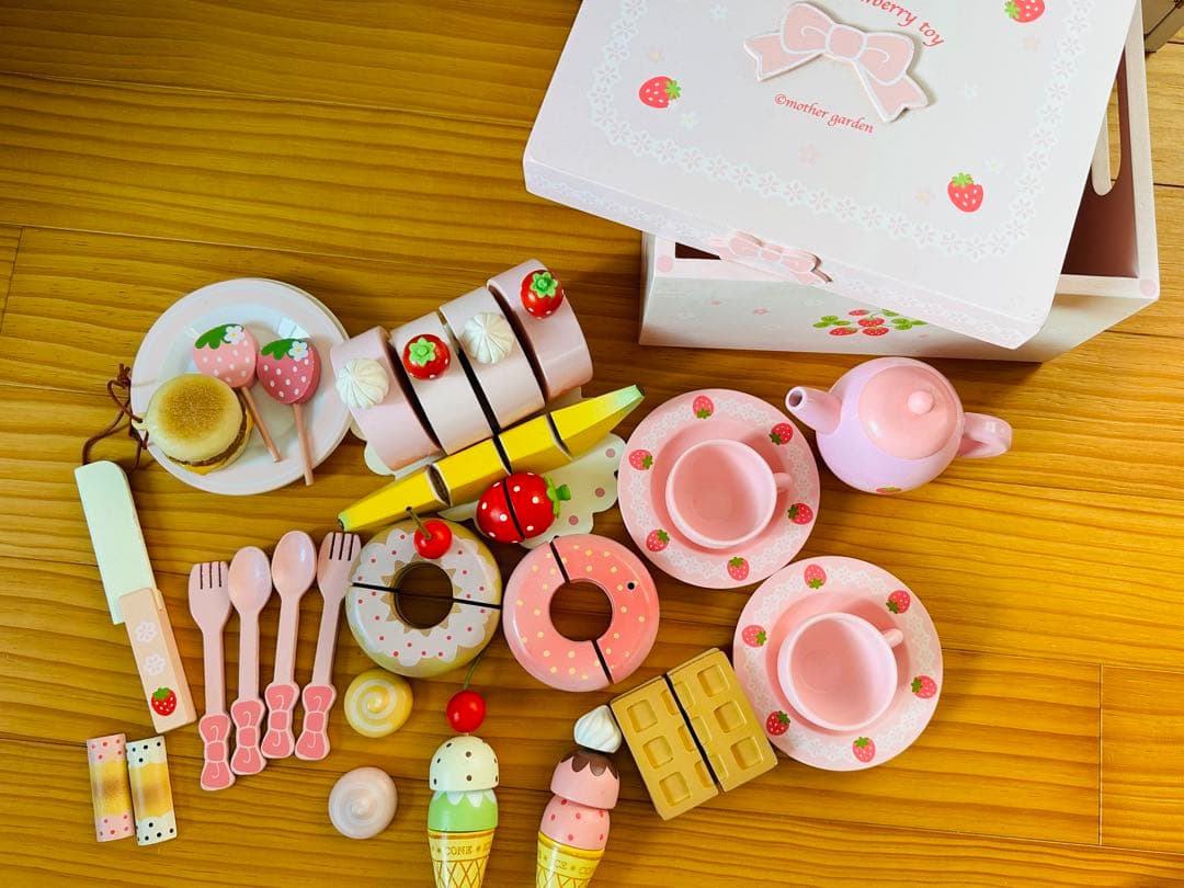 マザーガーデン キッチンとスウィートカフェリボン まとめ売り 新品未