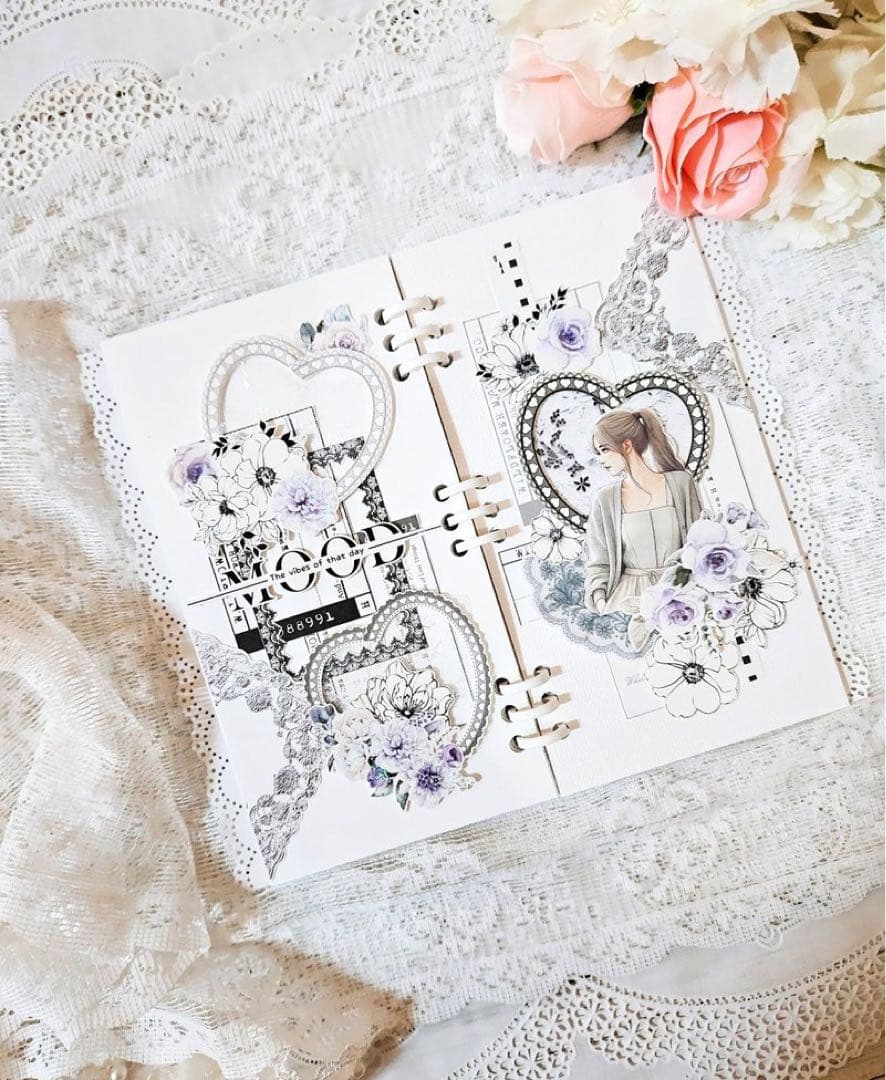 コラージュ素材 紙もの 素材紙 【2486】