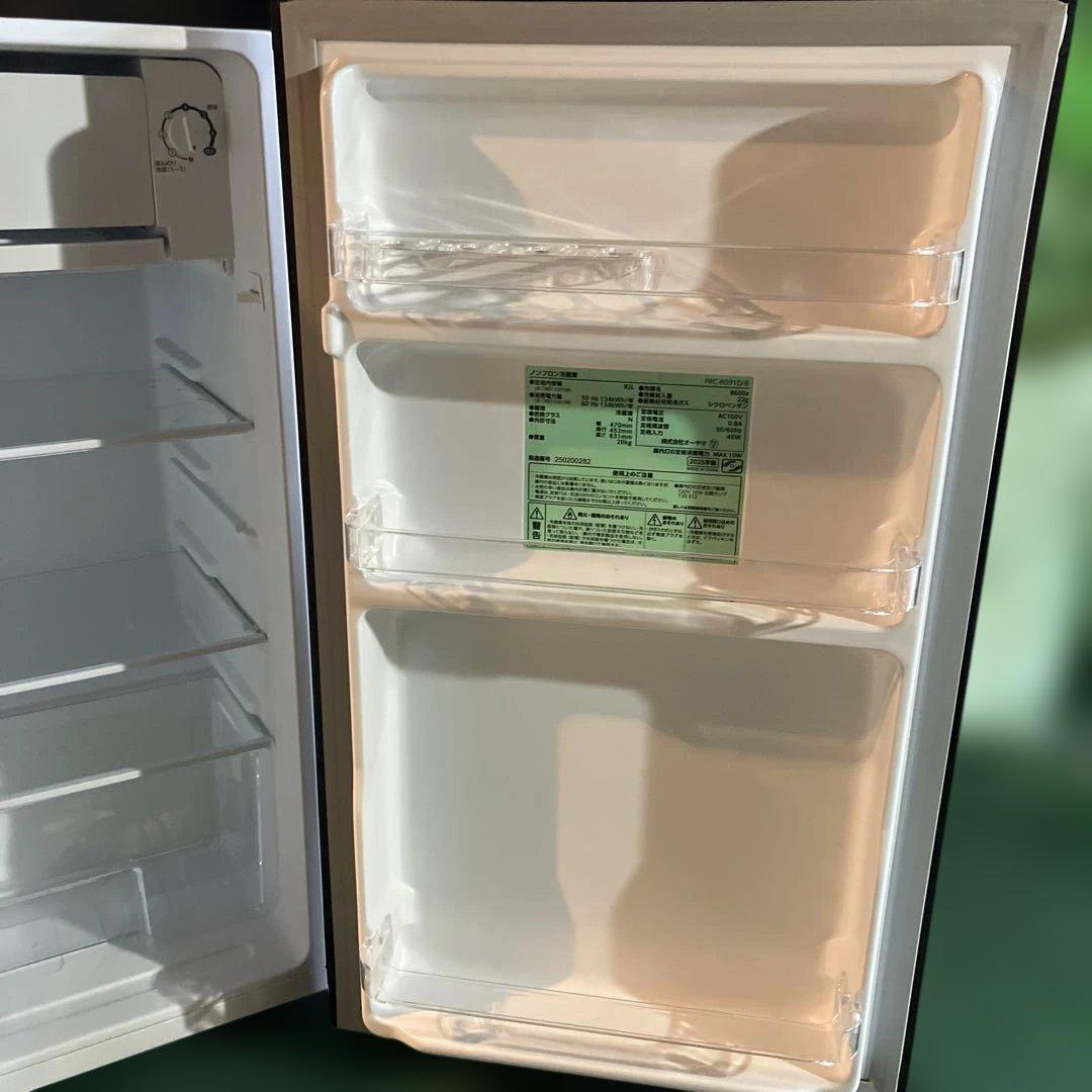 アイリスオーヤマ冷蔵庫 2025年製 92L