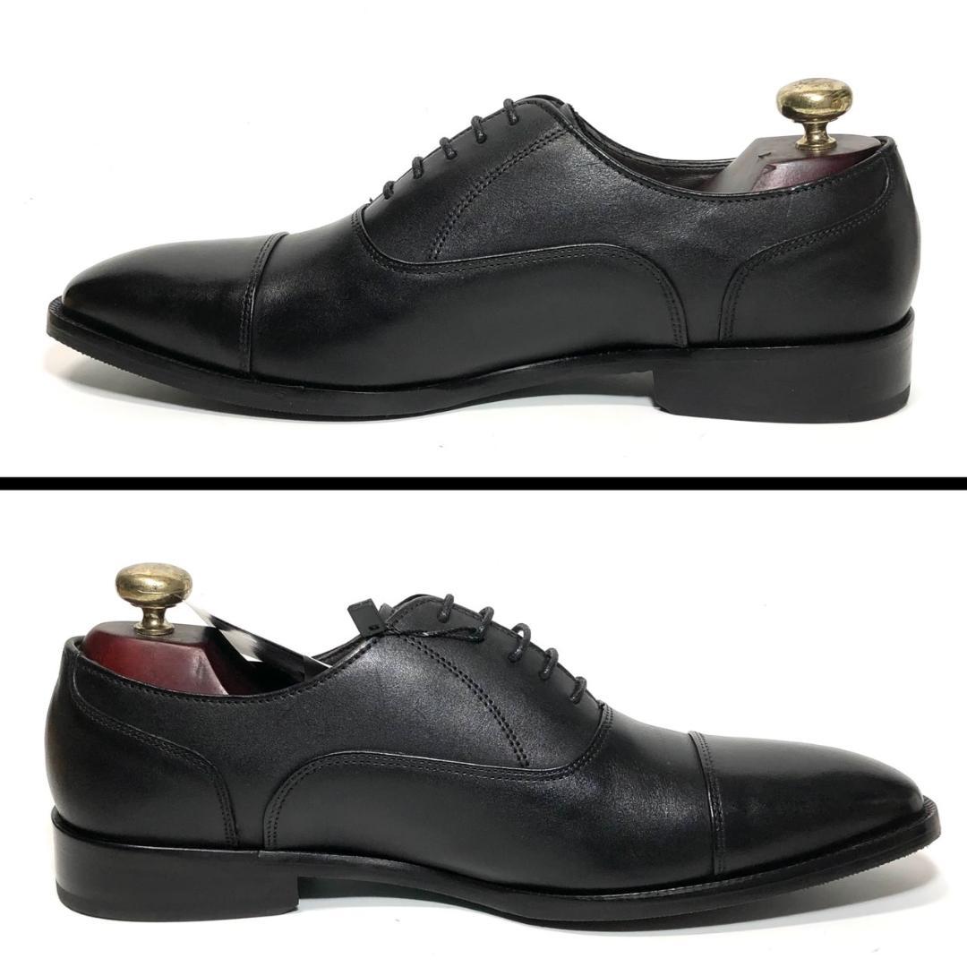 マドラス 25cm メンズ ストレートチップ ブラック 革靴 ビジネス 未使用