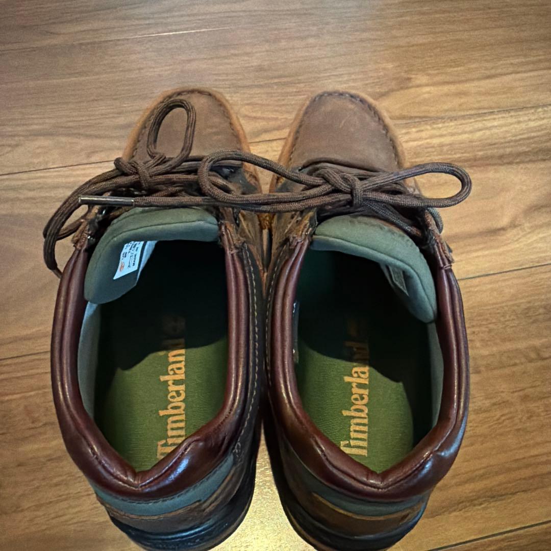 靴 timberland moc toe Mid gtx brown