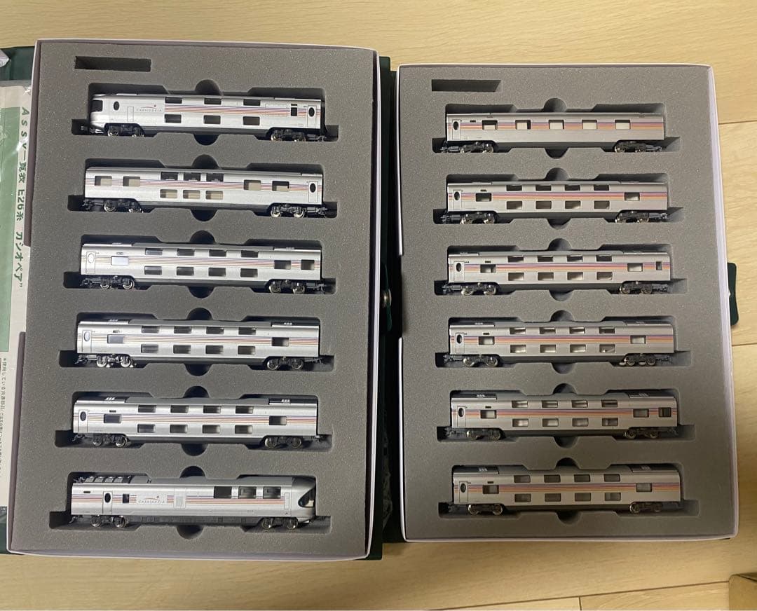 KATO 10-399 / 10-400 カシオペア　 E26系 楽天市場】【送料無料】KATO・10−399・E26系・カシオペア