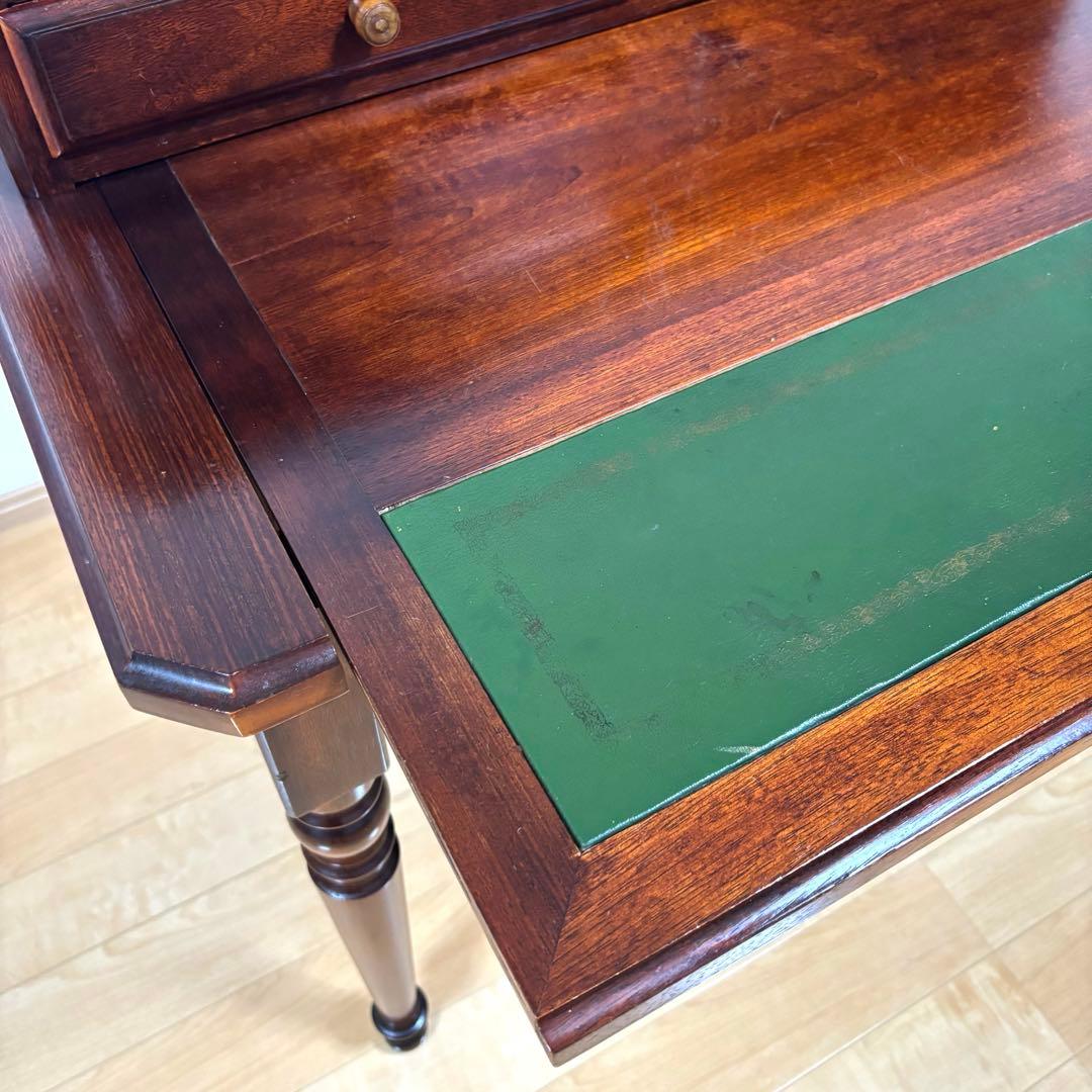 木製 ライディングデスク ビンテージ 天然木 学習机事務机 アンティーク