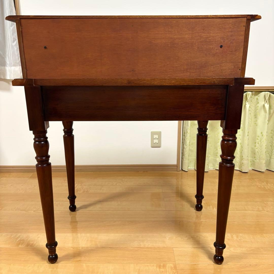 木製 ライディングデスク ビンテージ 天然木 学習机事務机 アンティーク