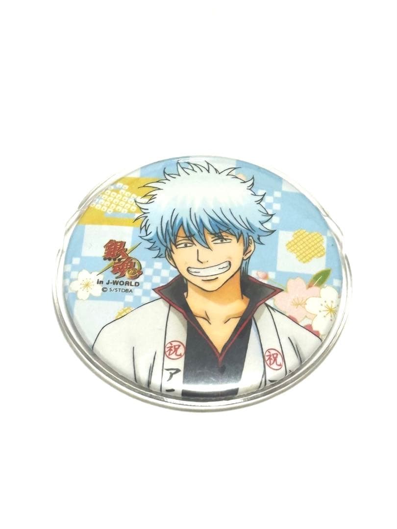 銀魂 坂田銀時 缶バッジ J-World 75mm - メルカリ