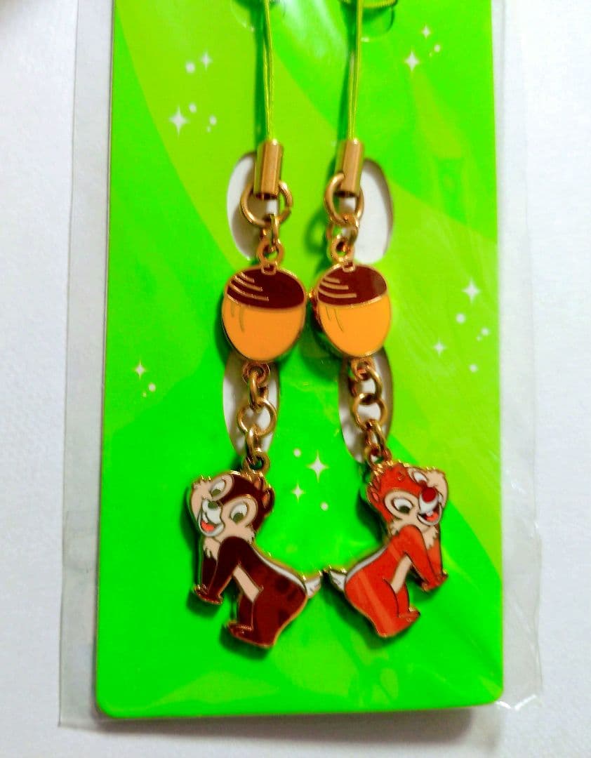 Disney ディズニー ストラップ チップとデール ドナルド シー ランド