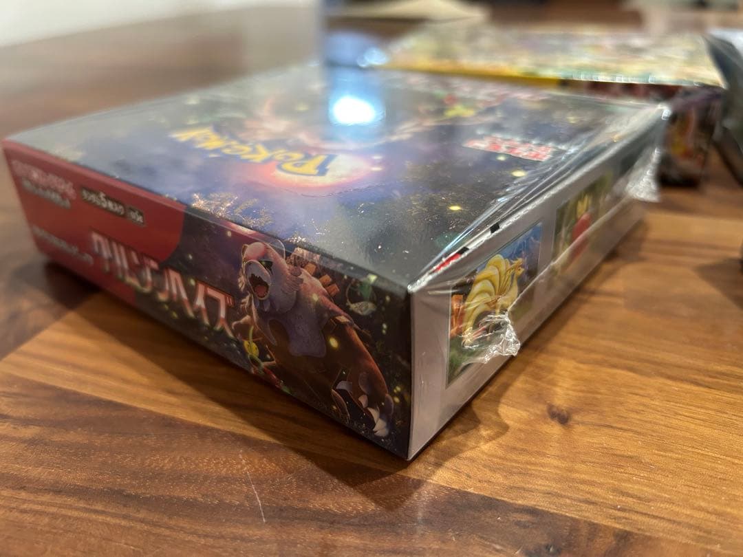 ポケモンカード シュリンク付き未開封 4boxセット