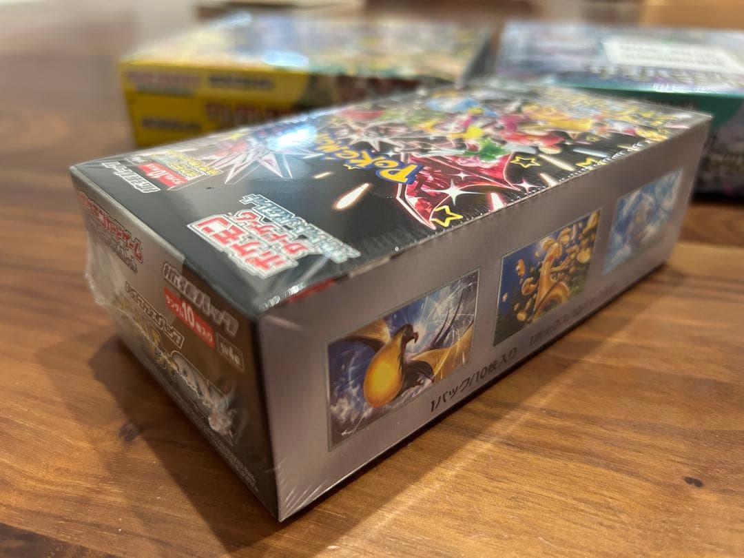 ポケモンカード シュリンク付き未開封 4boxセット