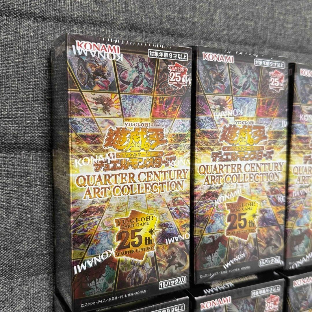 遊戯王　クォーターセンチュリーアートコレクション　未開封　6箱
