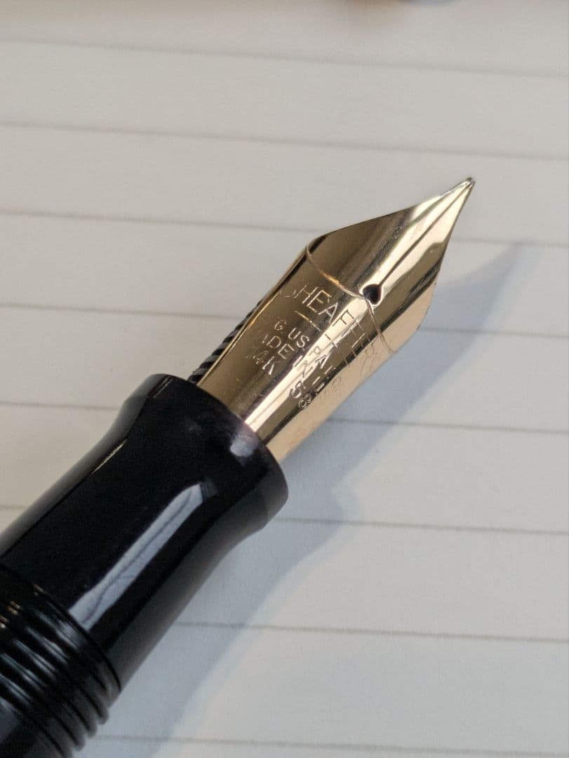 シェーファー ノスタルジア 万年筆 スターリングシルバー 14K