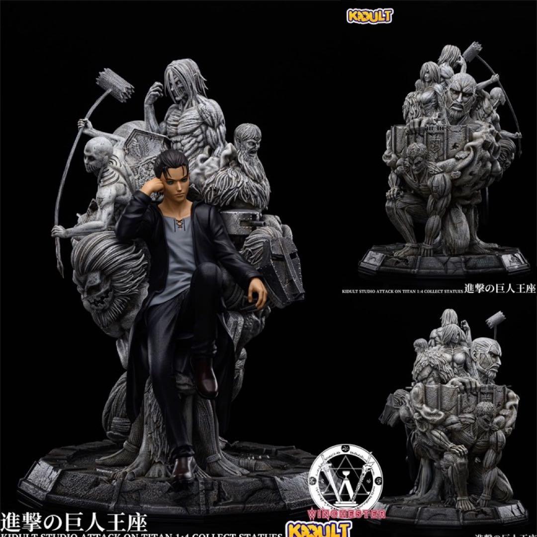 進撃の巨人エレンガレージキットフィギュア