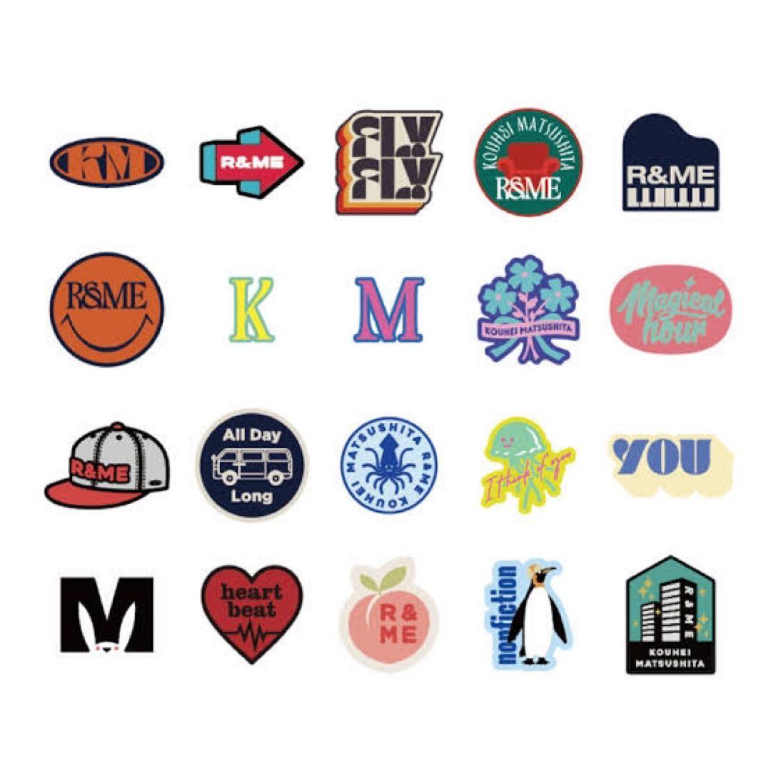 即購入ok!!】松下洸平 ワッペンステッカー20種コンプリートセット