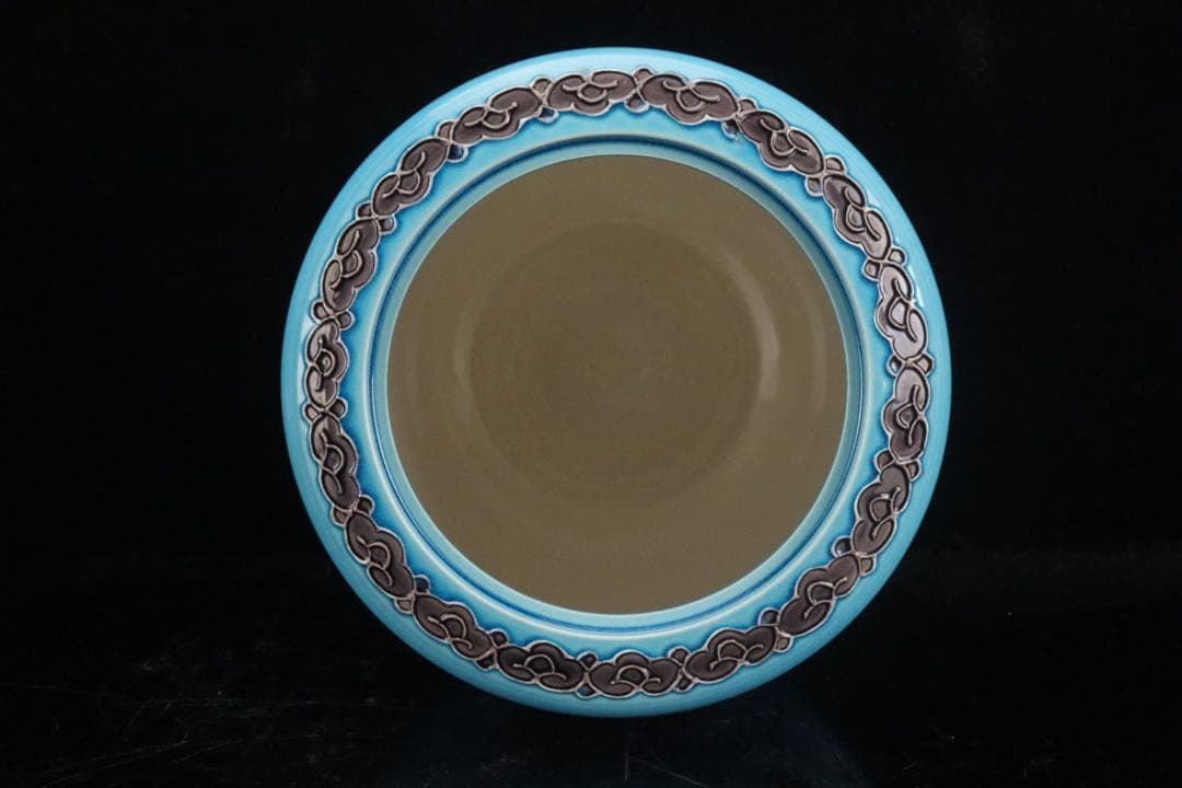 二代中村翠嵐 浅黄交趾牡丹唐草 皆具 共箱 共布 茶道具 保証品 - メルカリ