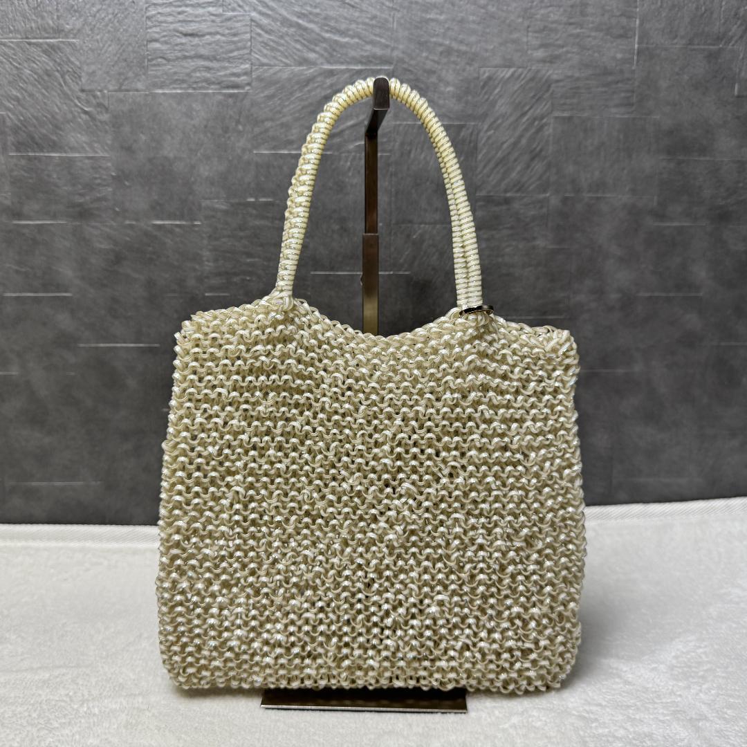 極美品☆ANTEPRIMA ワイヤーバッグ パーティバッグ ミニ トートバッグ