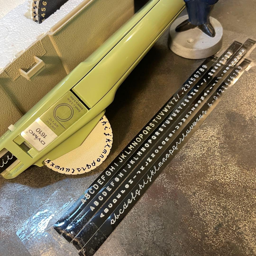 yuyuさま専用□製品保証□ 【筆記体】ダイモ 1610 DYMO 174-9 - メルカリ