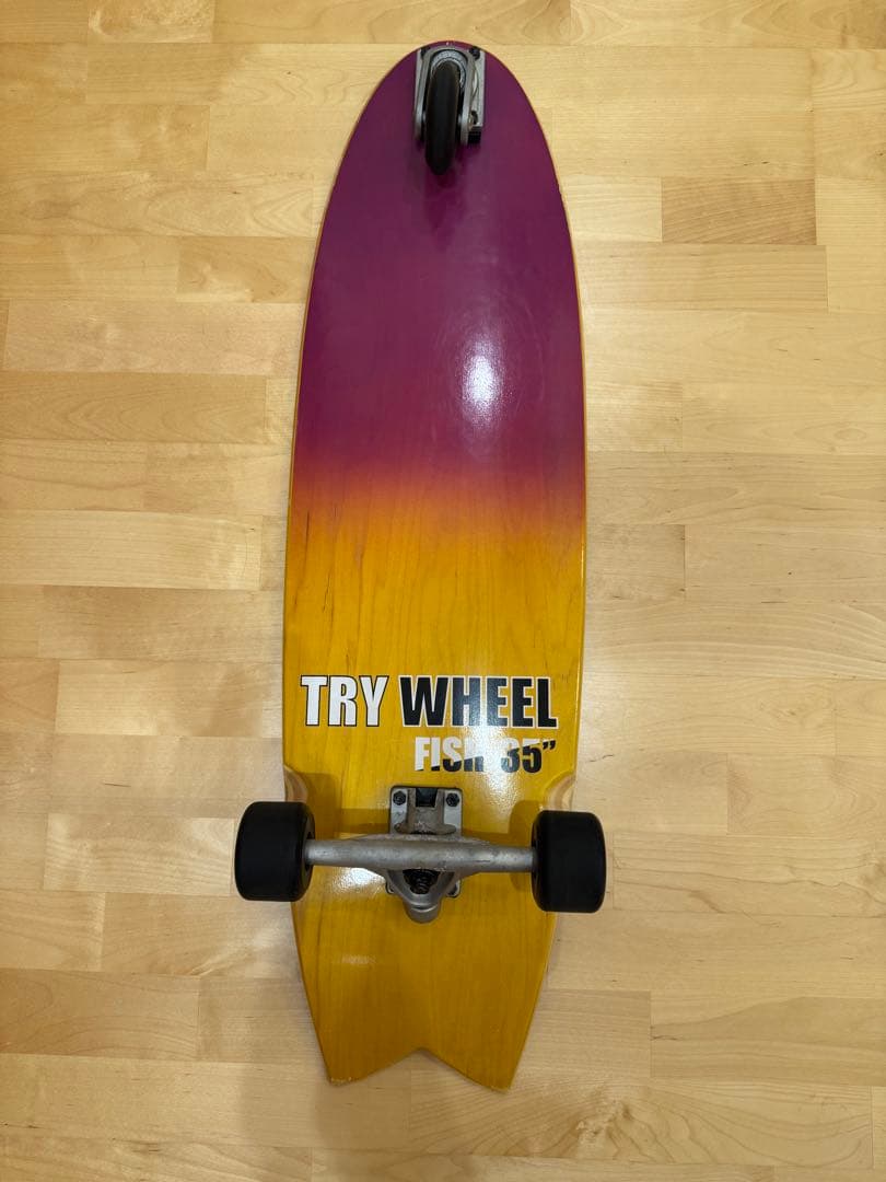 TRY WHEEL FISH 35インチ スケートボードデッキ