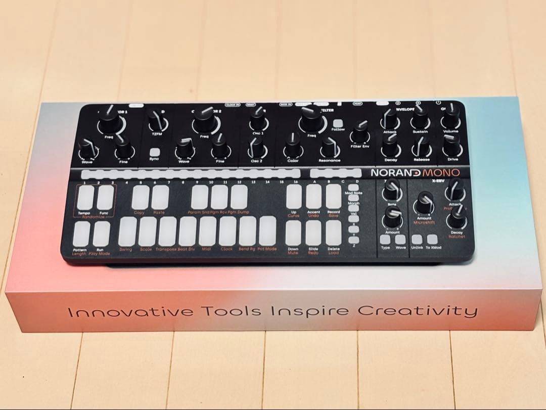 NORAND MONO mkII シーケンサー付アナログシンセサイザー NORAND MONO MK2 | Elektron Distribution Group