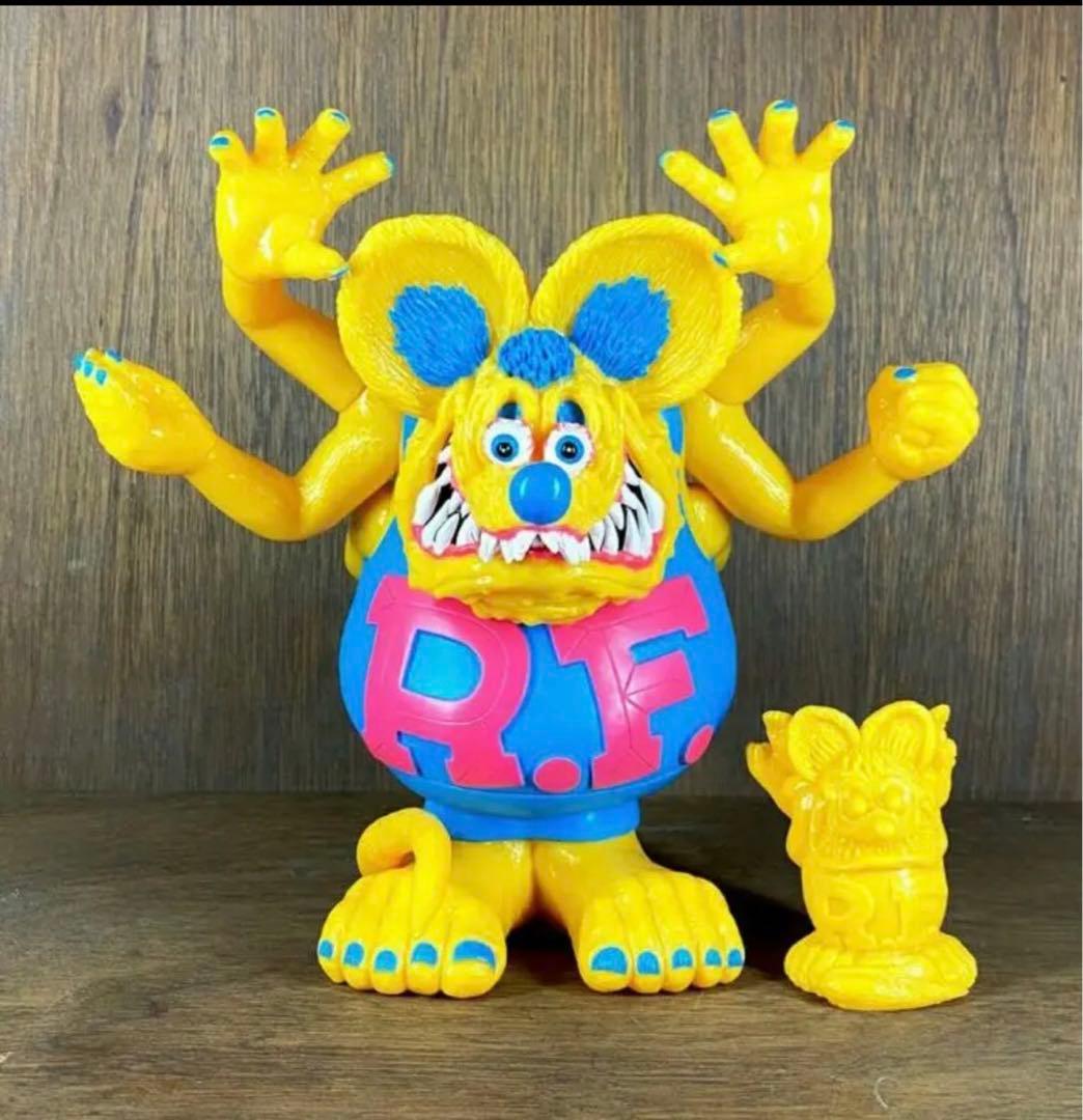 BLACKBOOK TOY RatFink ラットフィンク 阿修羅 ソフビ