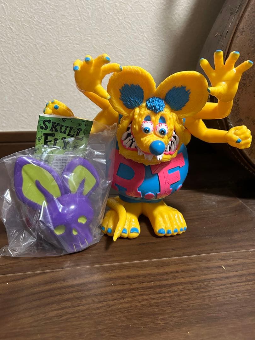 BLACKBOOK TOY RatFink ラットフィンク 阿修羅 ソフビ