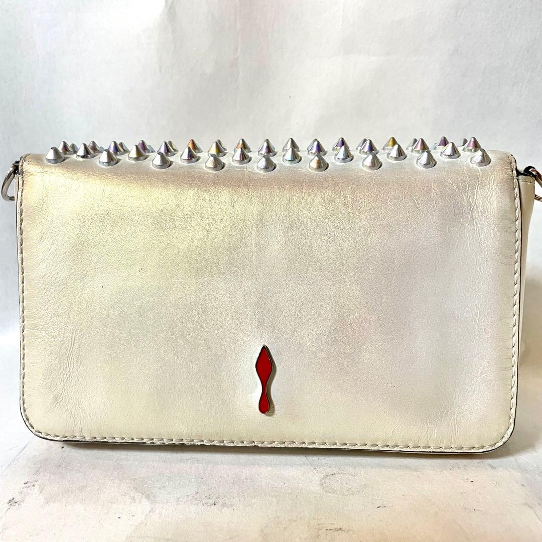 クリスチャン ルブタン 2way ショルダーバッグ スマホポーチレディースメンズ