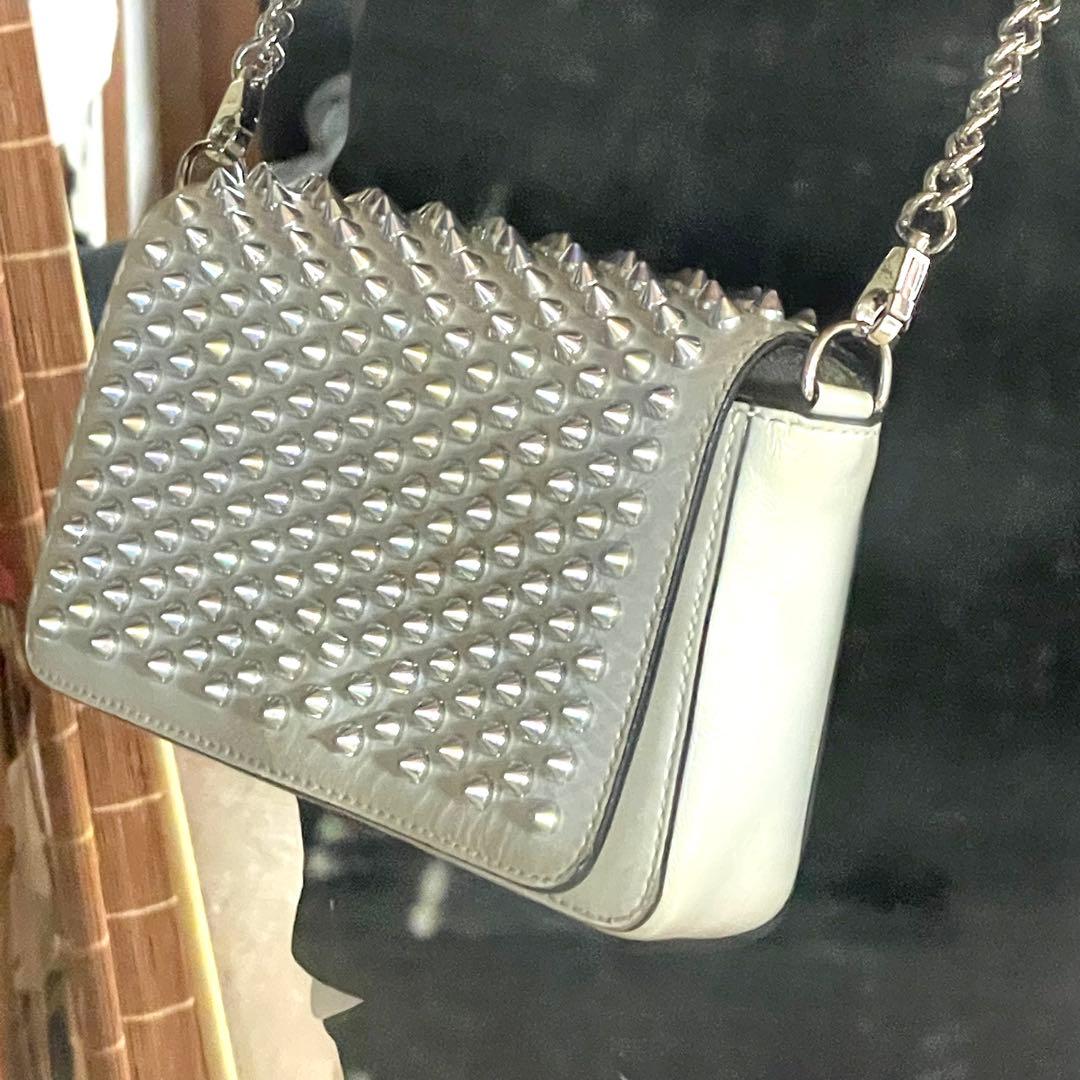 クリスチャン ルブタン 2way ショルダーバッグ スマホポーチレディースメンズ