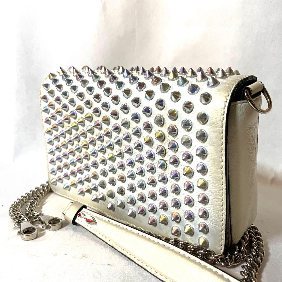 クリスチャン ルブタン 2way ショルダーバッグ スマホポーチレディースメンズ