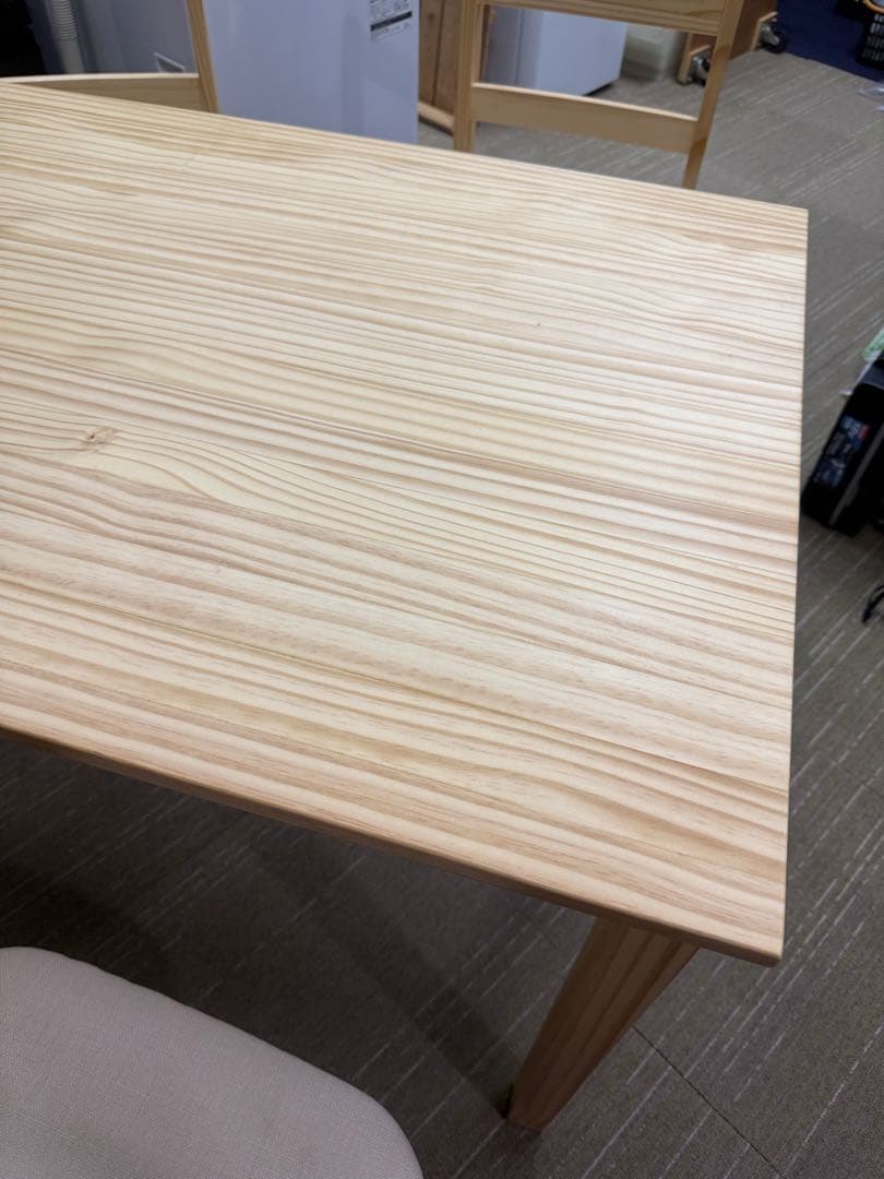 【超美品】LOWYA ロウヤ　ダイニングテーブル 5点セット　NEWナディア