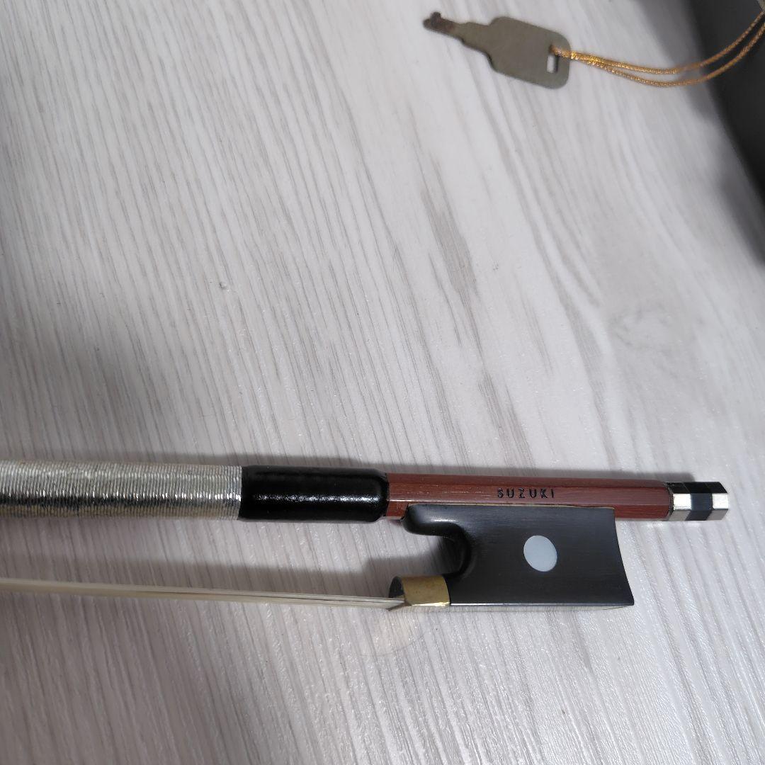 4/4 No.280 SUZUKI VIOLIN 弓・肩当て付 - メルカリ