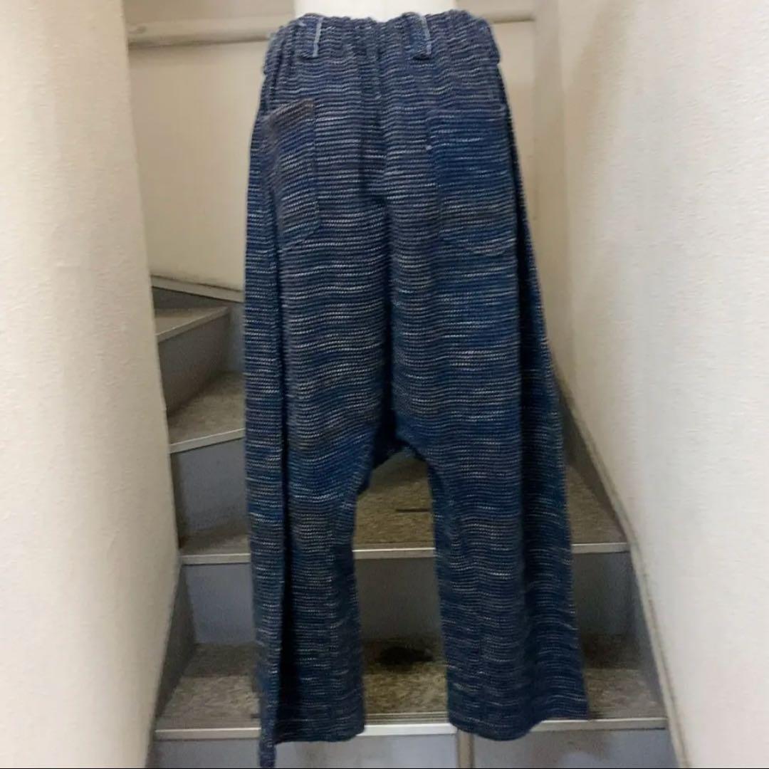 タマキニイメ　パンツ　紺色　tamaki niime 玉木新雌