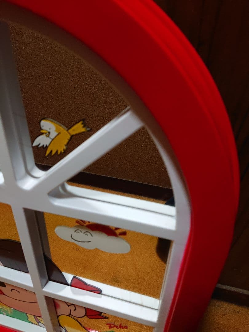 ペコちゃん 窓枠型 鏡