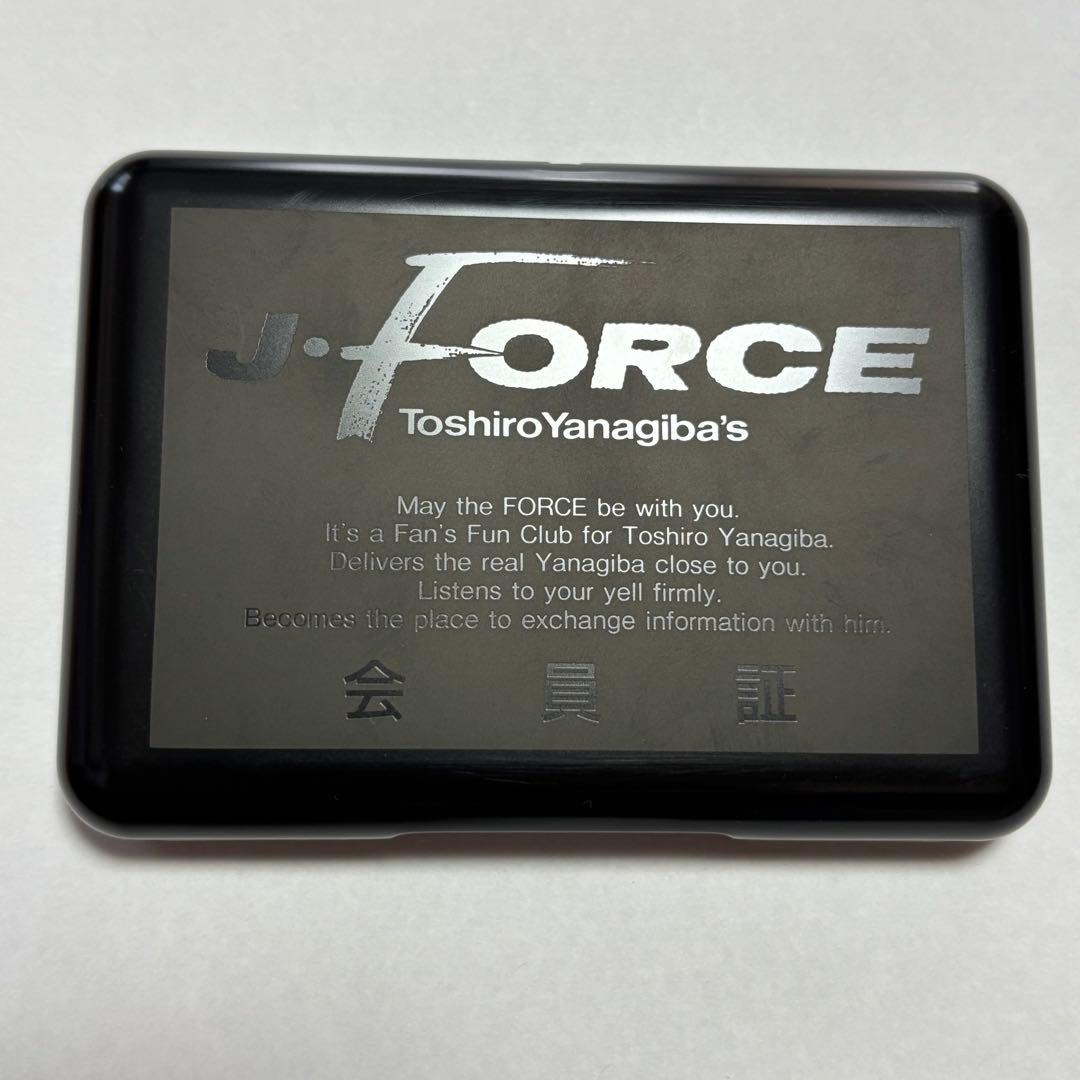 柳葉敏郎 ファンクラブ会報 会員証 カセット バッジ