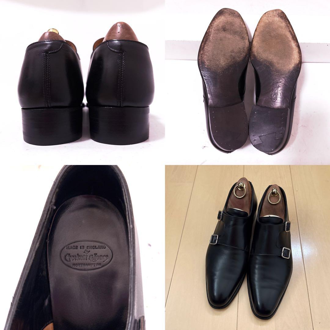 623.CROCKETT&JONES LANGLEY ダブルモンク 7D