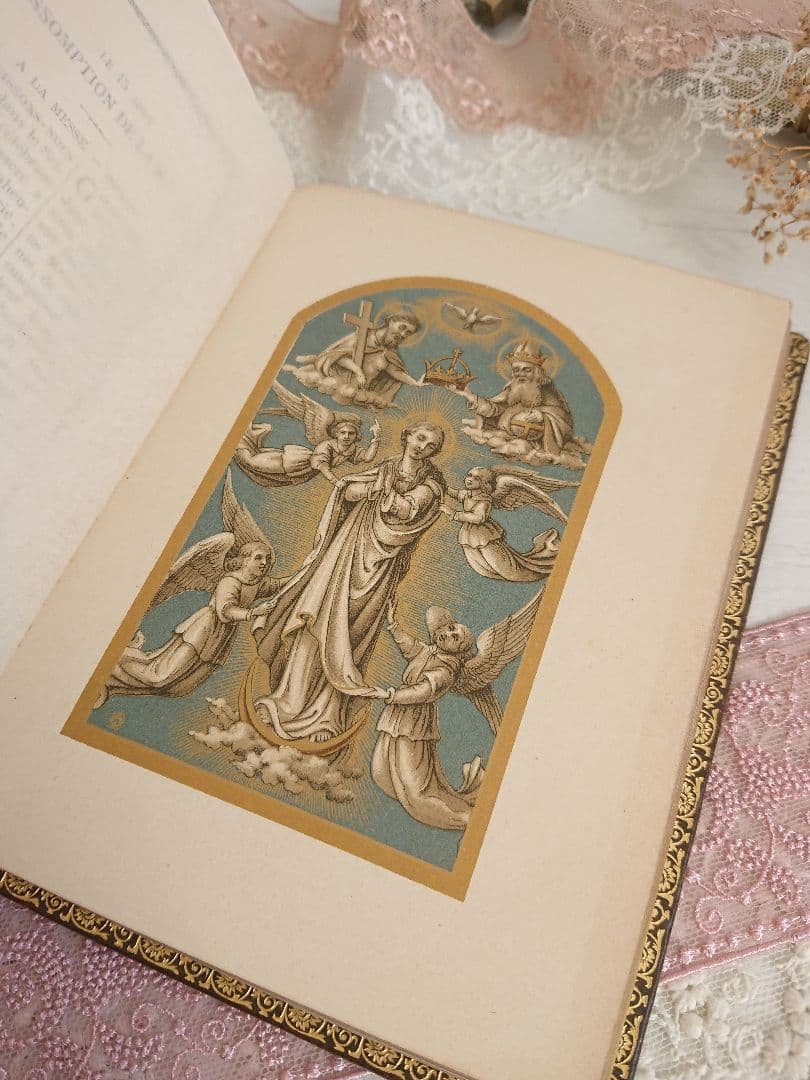 422.【1900年代初期】フランス アンティーク 祈祷書 missel 聖書