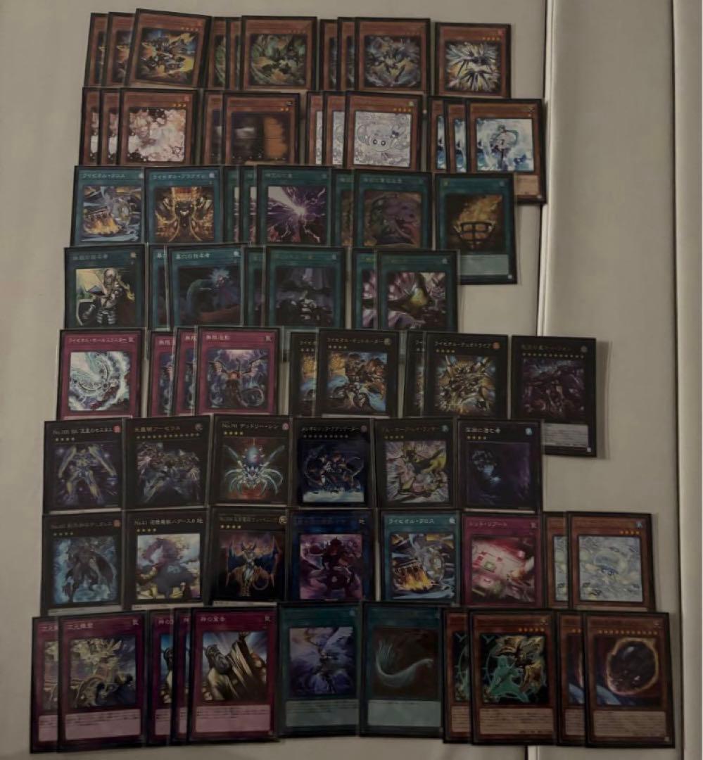 ライゼオル　大会構築デッキ　スリーブ2重　サイド付き