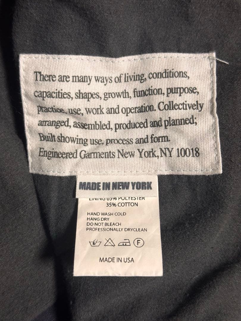 ジャケット・アウター engineered garments Field Parka D.navy