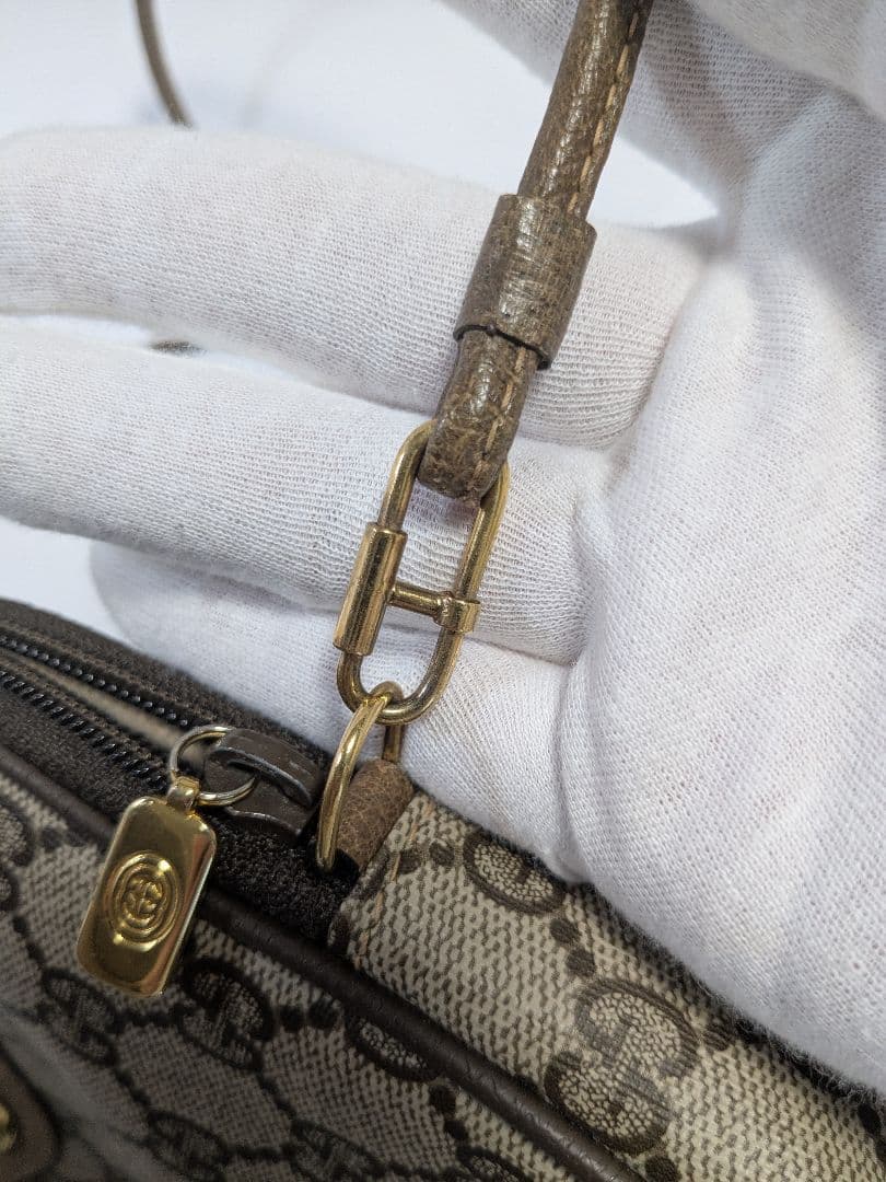 GUCCI GGパターン ショルダーバッグ 中型